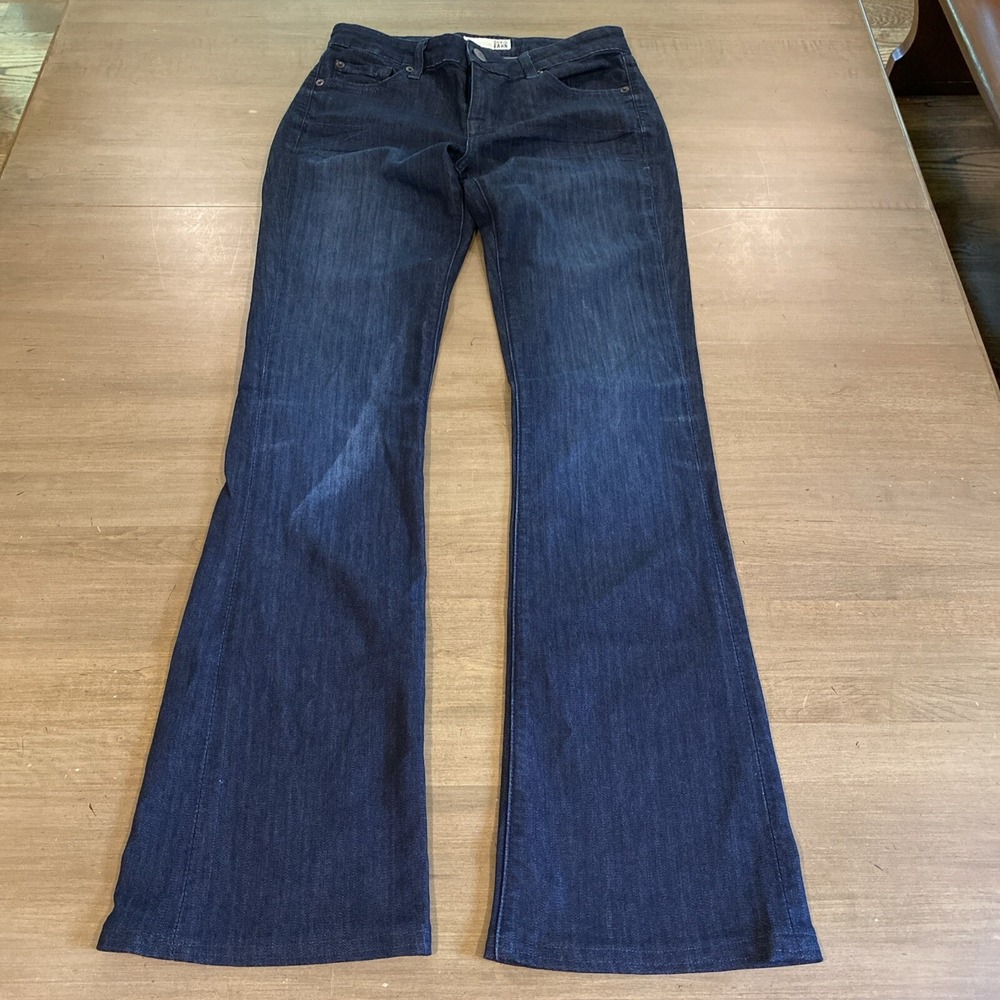 David Kahn LA Womens Jeans Size 26 Nikki Boot Cut The Fix‎ Dark Wash Flare Leg
